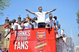Arsenal's English midfielder Jack Wilshe