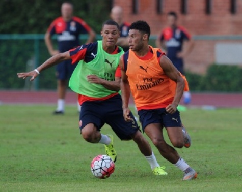 Thanks to www.Arsenal.com for training picture